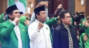Ketua Umum DPP PPP romahurmuziy tengah