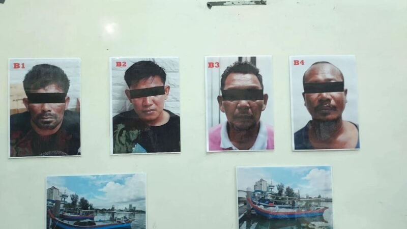 Terduga Pelaku Penyeludupan Senjata ( Foto : Akun Sosial Media Tiktok @abg.siasat.aa).