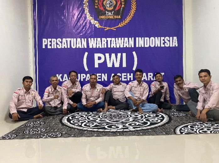 Persatuan Wartawan Indonesia (PWI) Aceh Barat. (Foto: Dok. Muhibbul Jamil, Acehreal.com)