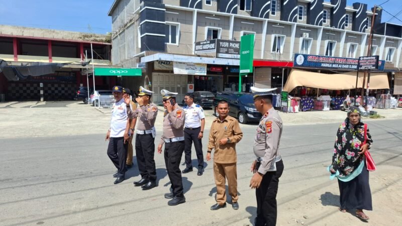 Dirlantas Polda Aceh supervisi KTL di Kabupaten Pidie Jaya, Senin ( 3/2/2024). Foto/Ms.