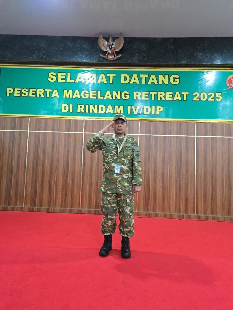 Bupati Pidie Jaya, Tgk. H. Sibral Malasyi, MA., S. Sos. M.E, Magelang Retreat, Jum'at (21/2/2025). Foto/Prokopim Pijay 