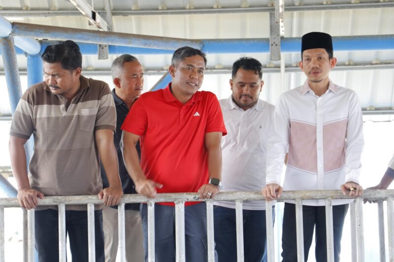 Bupati Aceh Barat Tinjau WTP 2, Pastikan Suplai Air Bersih Meningkat. Foto: Ist