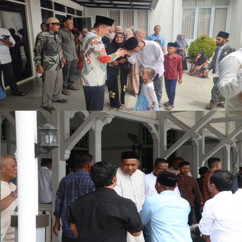 Pererat Silaturahmi Bupati dan Wabup Pidie Jaya gelar Open House di Lebaran Ke dua dan ketiga. Meureudu,(1/4/2025).Foto/Dok