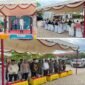Dokumentasi pelaksanaan hukuman cambuk bagi terpidana Maisir di Kabupaten Pidie Jaya, Halaman Mesjid Agung Tgk Chik Geulima, Kecamatan Meureudu, Jum'at (23/5/2025). Foto:Dok/Muhammad Rissan 