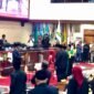 Prosesi pelantikan tiga anggota DPRA. Foto: Dok. Acehreal.com