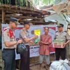 Siswa Setukpa Polri Gelombang II Polres Pidie Jaya Tebar Kepedulian Lewat Baksos di Meureudu pada hari Selasa 19/8/2205. Foto:Dok/Humas Polres Pidie Jaya 