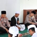 Kapolres Pidie Jaya AKBP Ahmad Pasaribu SH SIK MH dana  jajaran mengikuti binrotal bersama Polda Aceh Via Zoom. Foto:Dok/Humas Polres Pidie Jaya 