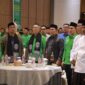 Bupati Aceh Besar, H. Muharram Idris, saat menghadiri Muscab PKB Aceh Besar, di Ballroom The Pade Hotel, Selasa (14/04/2026).