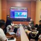Tim BPOM dan BBPOM Aceh saat melakukan pertemuan monitoring dan evaluasi (Monev) pelaksanaan DAK Nonfisik BOK Pengawasan Obat dan Makanan Tahun Anggaran 2026 bersama jajaran Dinas Kesehatan, Rabu (24/6).