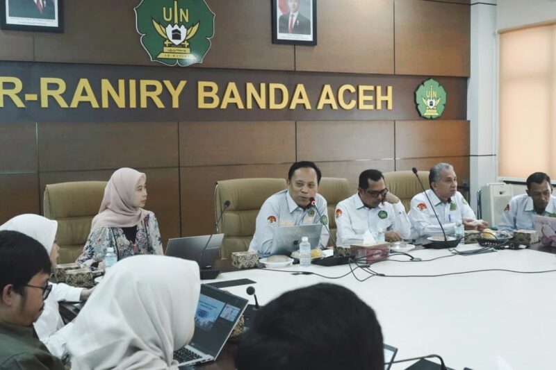 UIN Ar-Raniry mengusulkan kepada Bappenas penambahan kuota penerima dan kenaikan komponen biaya hidup (living cost) program KIP, Senin (6/7/2026).