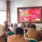 ASN Biro Pengadaan Barang dan Jasa Sekretariat Daerah Aceh mengikuti pelatihan public speaking di Ruang Rapat Lantai 3 Biro PBJ Setda Aceh, Senin (6/7/2026)