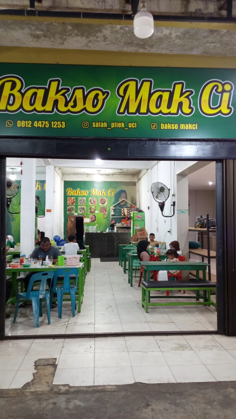 BAKSO MAK CI HP:0812 4475 1253