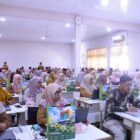 Peserta mengikuti sosialisasi layanan perbankan digital Internet Banking Corporate (IBC) yang digelar Bank Aceh Syariah bersama satuan pendidikan di wilayah kerja Cabang Dinas Pendidikan Wilayah Bireuen, Selasa (22/9/2026). Foto: Dok. Istimewa 