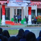 Wakil Bupati Aceh Barat Said Fadheil memimpin upacara peringatan Hari Kesaktian Pancasila Tahun 2026 di Halaman Kantor Bupati Aceh Barat, Meulaboh, Kamis (1/10/2026). Foto: Dok. Istimewa 