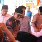 Plt Sekretaris Daerah Aceh Taufik menghadiri peringatan Maulid Nabi Muhammad SAW yang digelar PWI Aceh di Kantor PWI Aceh, Banda Aceh, Sabtu (3/10/2026). Foto: Dok. Istimewa 