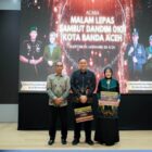 Polres Aceh BesarKapolres Aceh Besar AKBP Chairul Ikhsan, S.I.K., menghadiri malam lepas sambut Dandim 0101/Kota Banda Aceh di Auditorium Landmark BSI Aceh, Jumat (23/10/2026). Foto: Dok. Humas Polres Aceh Besar