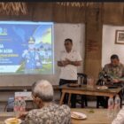 Anggota Komisi III DPR RI dari Fraksi Partai Demokrat, HT Ibrahim, menyampaikan pandangan dalam pertemuan bersama jajaran BNN Provinsi Aceh dan insan pers di Banda Aceh, Rabu (28/10/2026). Foto: Dok. Istimewa 