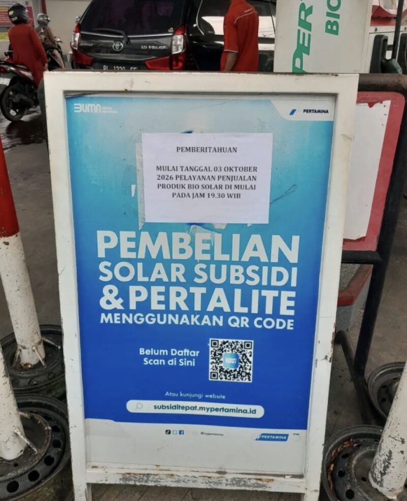Pengaturan jam pengisian solar bersubsidi di sejumlah SPBU Aceh Barat menetapkan waktu antre mulai pukul 16.00 WIB dan pelayanan pengisian mulai pukul 19.30 WIB. Foto: Dok. Pemkab Aceh Barat 