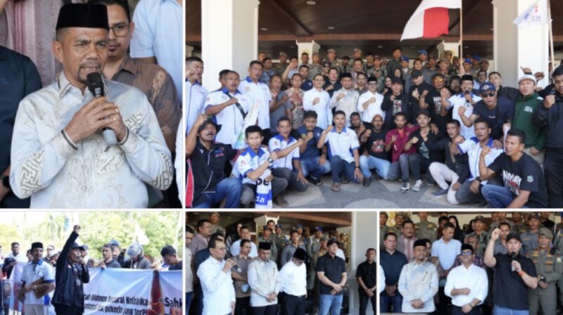 DPRA menerima enam tuntutan Aliansi Buruh Aceh dan berkomitmen menindaklanjutinya melalui koordinasi dengan instansi terkait, Banda Aceh, Kamis (1/10/2026). Foto: Dok. DPRA