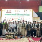 Perwakilan Polda Aceh bersama ulama dan tamu undangan menghadiri pembukaan Muzakarah Internasional Ulama Tauhid Sufi Ke-II di Banda Aceh, Jumat malam (9/10/2026). Foto: Dok. Istimewa 